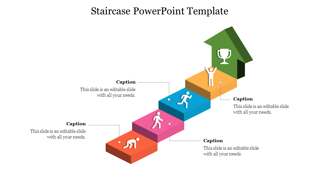 Staircase PowerPoint Template